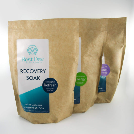 Recovery Soak Bulk - 200mg CBD - Rest Day